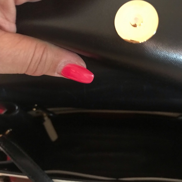 Authentic Valentino My Rockstud Striped Flap Bag. - Picture 4 of 5